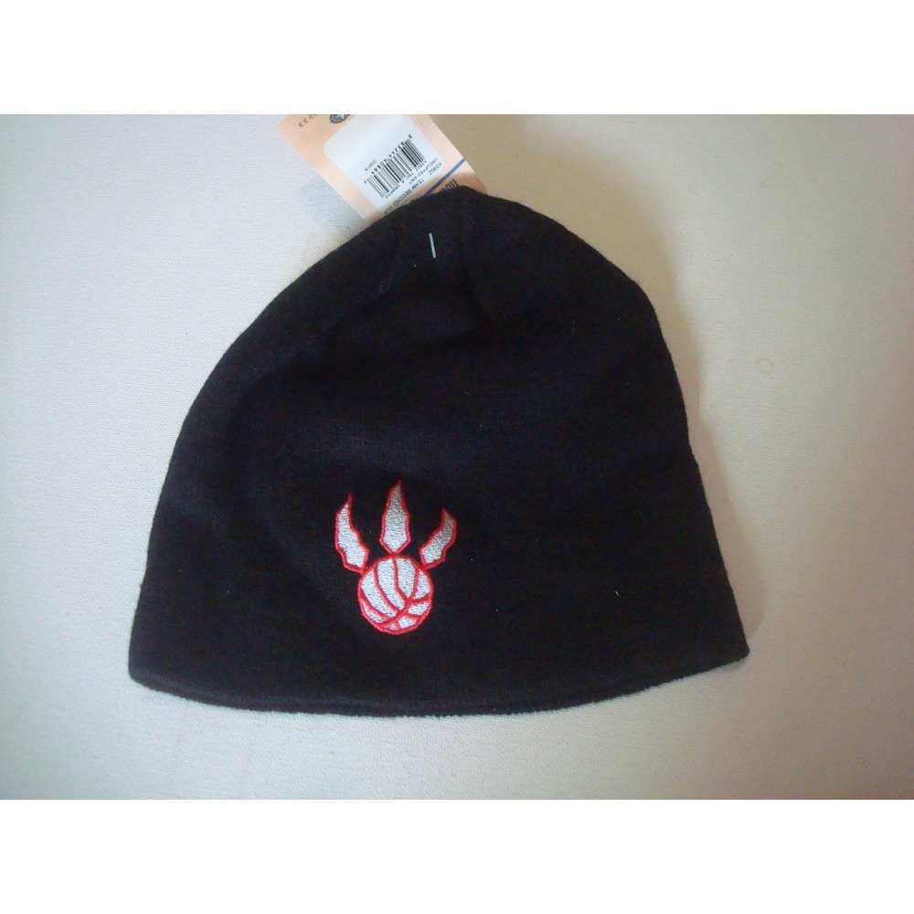 TORONTO RAPTORS BEANIE KNIT TOBOGGAN WINTER SKI HAT CAP VINTAGE R2